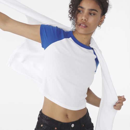 Women’s micro rib raglan baby t-shirt Thumbnail