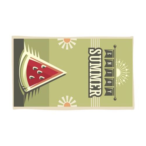 Printed RPET BeachTowel 350 g/m² 100x180 Thumbnail